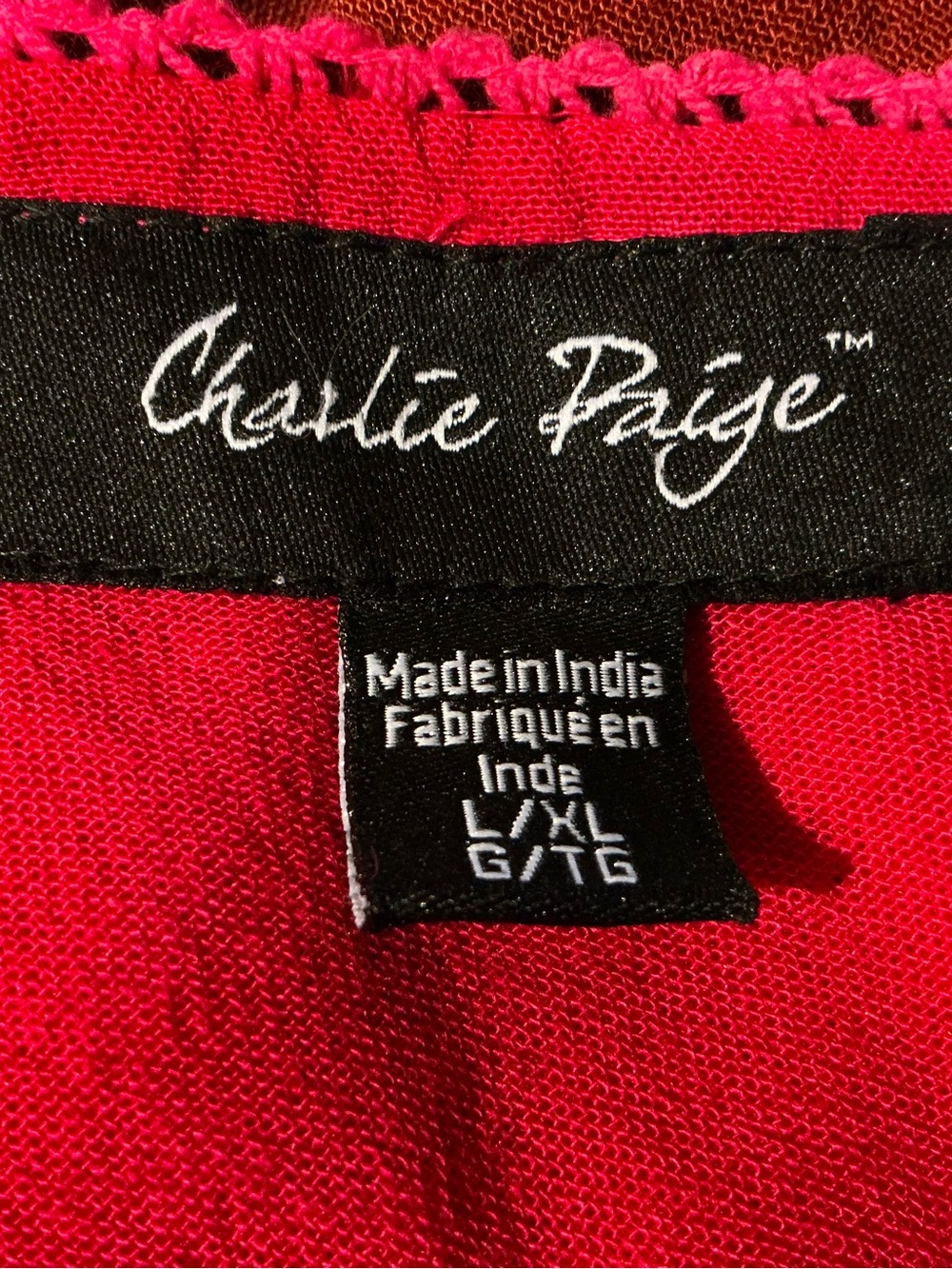 Charlie Paige Colorful Flowy Embroidered Tunic Top Beachy Vacation Cruise - Picture 11 of 13